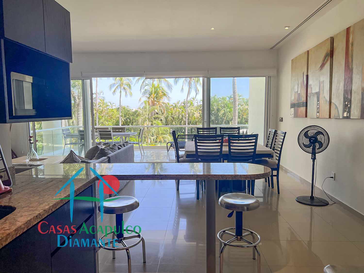 Pacífico Diamante Amarras 102 - Cocina 5